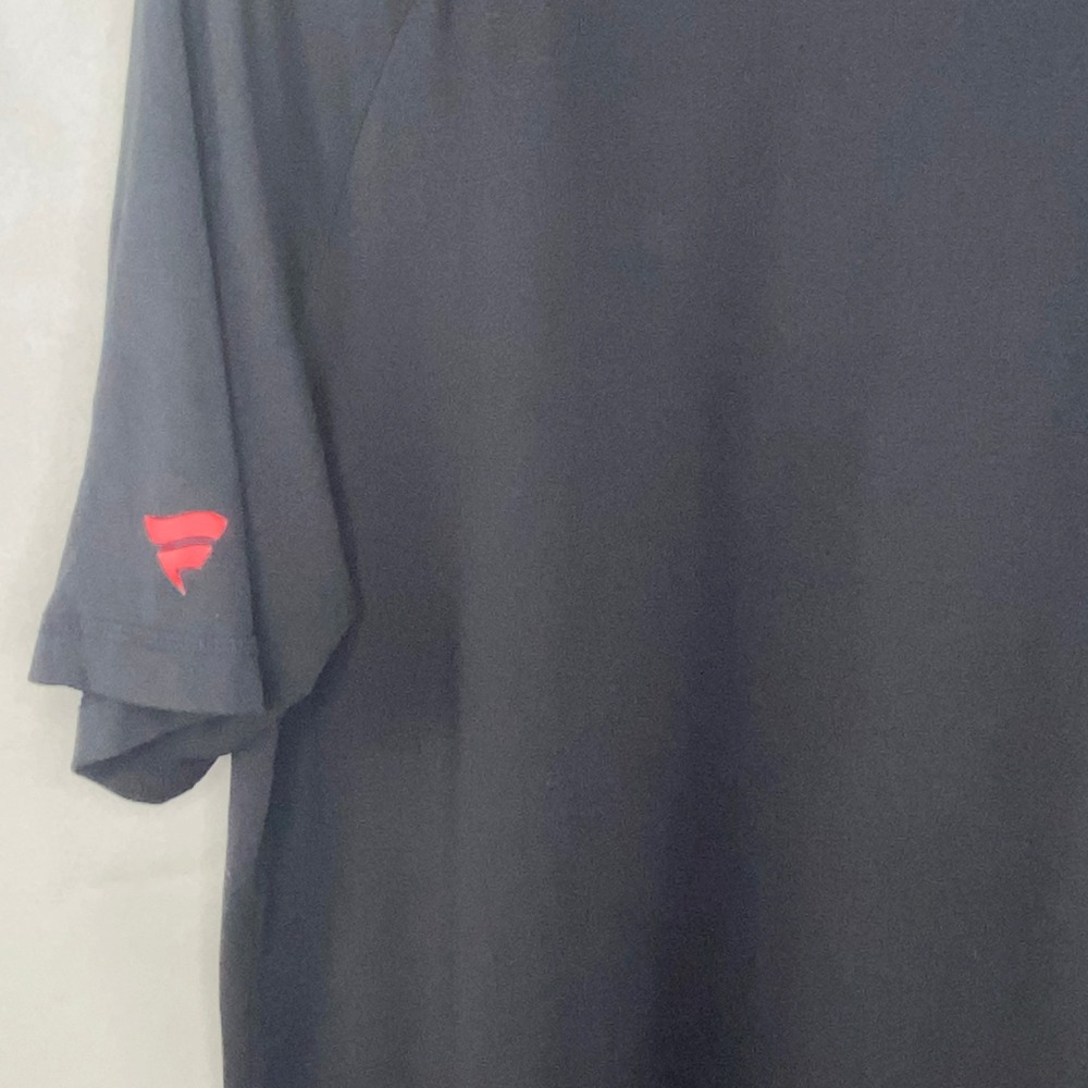 Fanatics Chicago Blackhawks Polo Mens Large Black NHL Authentic Pro Performance - Picture 7 of 10